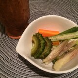 【男のつまみ】夏野菜のピクルス